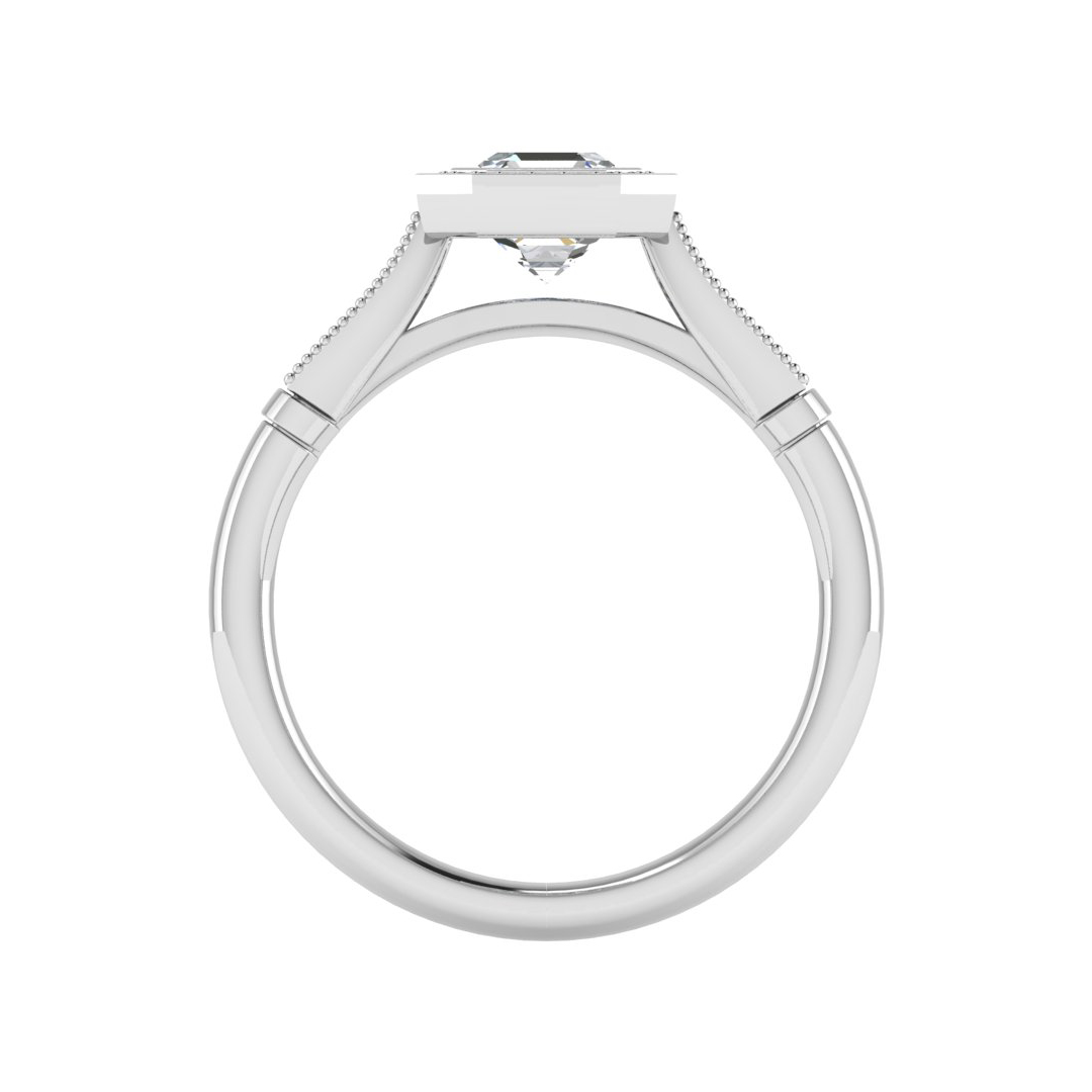 Izabelle Halo Engagement Ring